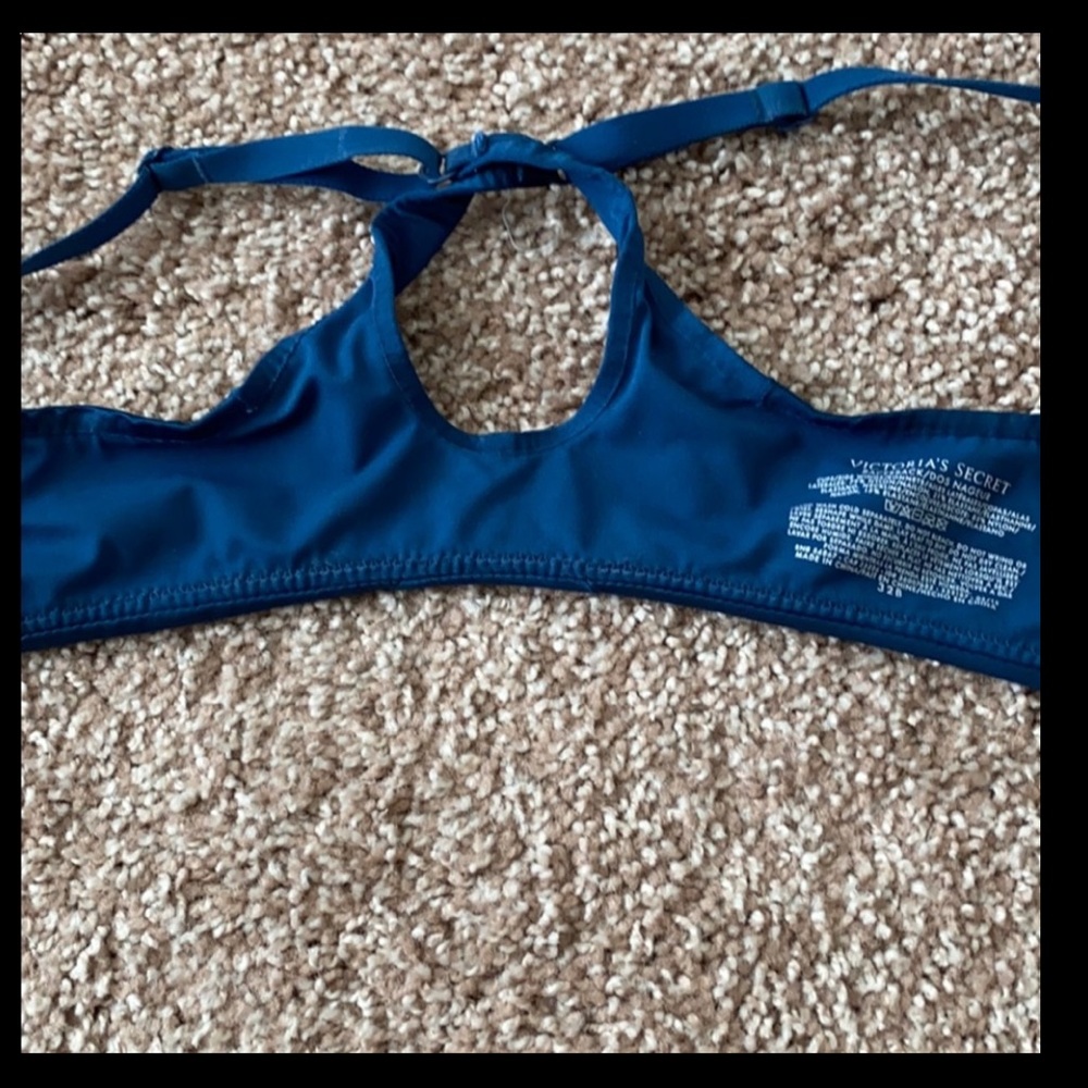 Victoria Secret Blue Razorback Bra - Picture 2 of 2